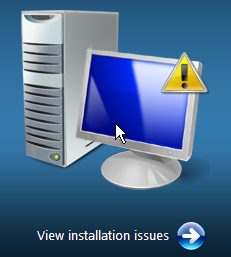 Only one installation issue 
